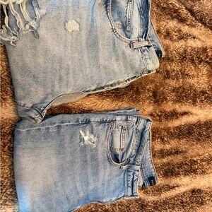 Stylish Light Blue Distressed Women Jeans